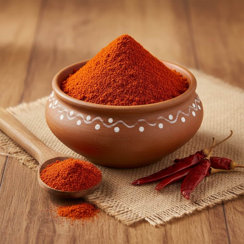 Indian spices chilly powder