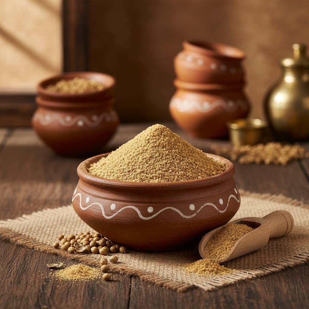 Indian spices coriander powder rich flavour no chemical