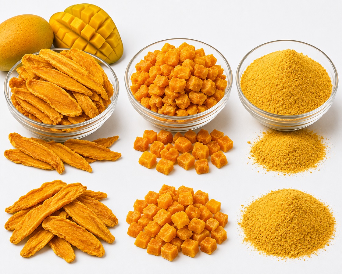 Dehydrated Vegetables & FRUITS driedmango