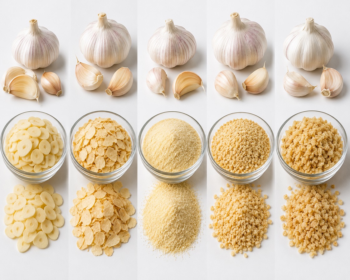 Dehydrated Vegetables & FRUITS garlic
