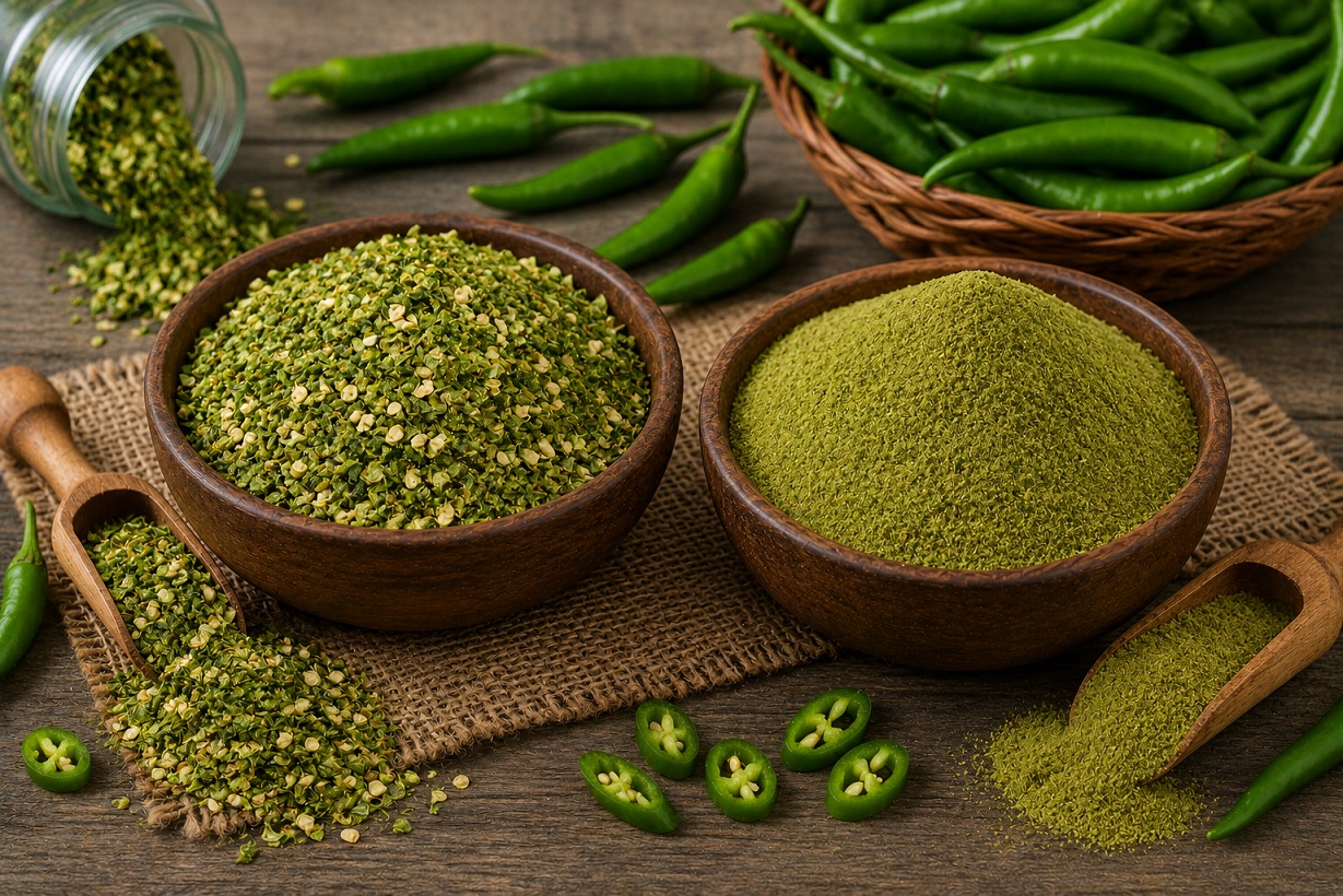 Dehydrated Vegetables & FRUITS greenchilliss