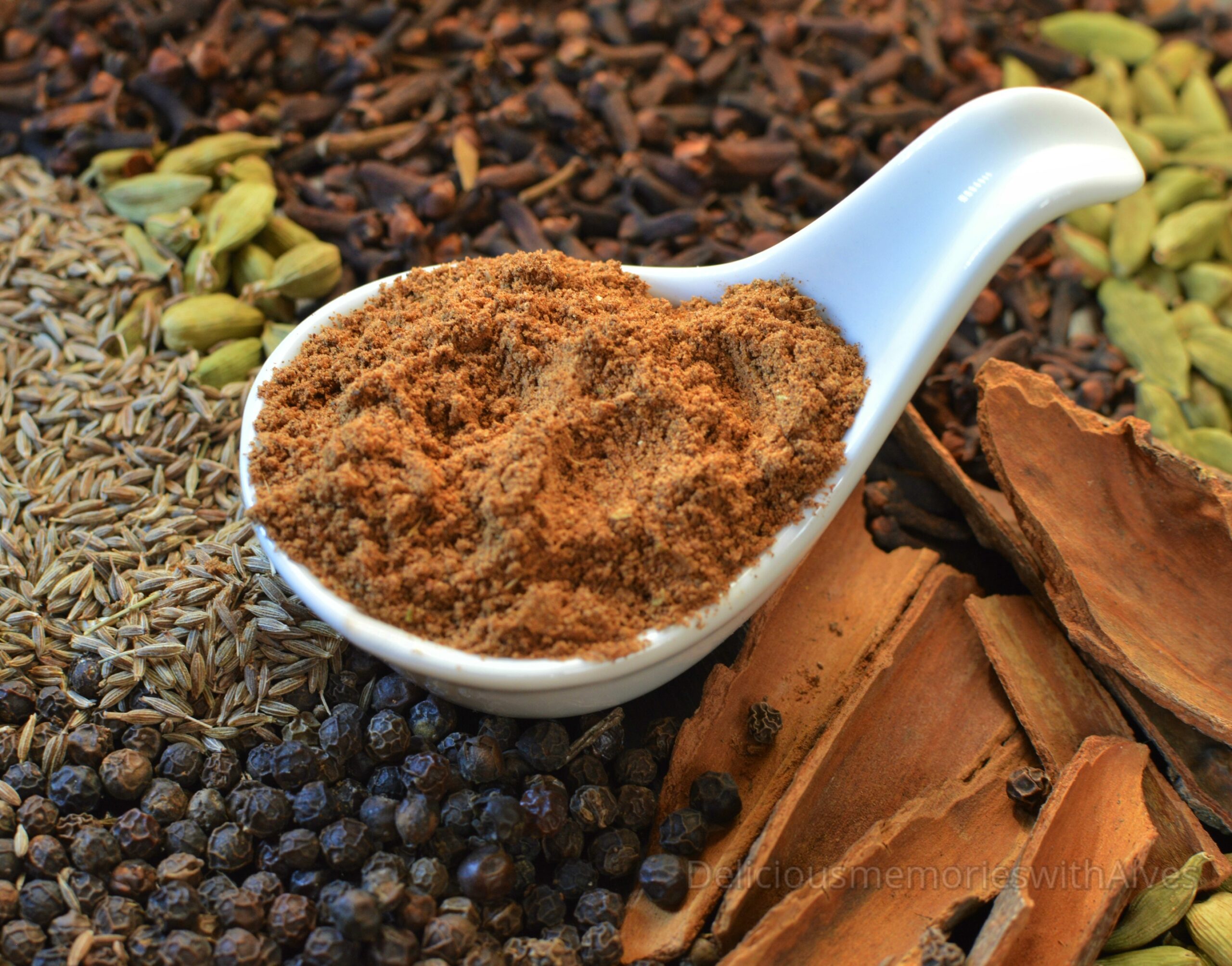 Indian spices meat masala powder