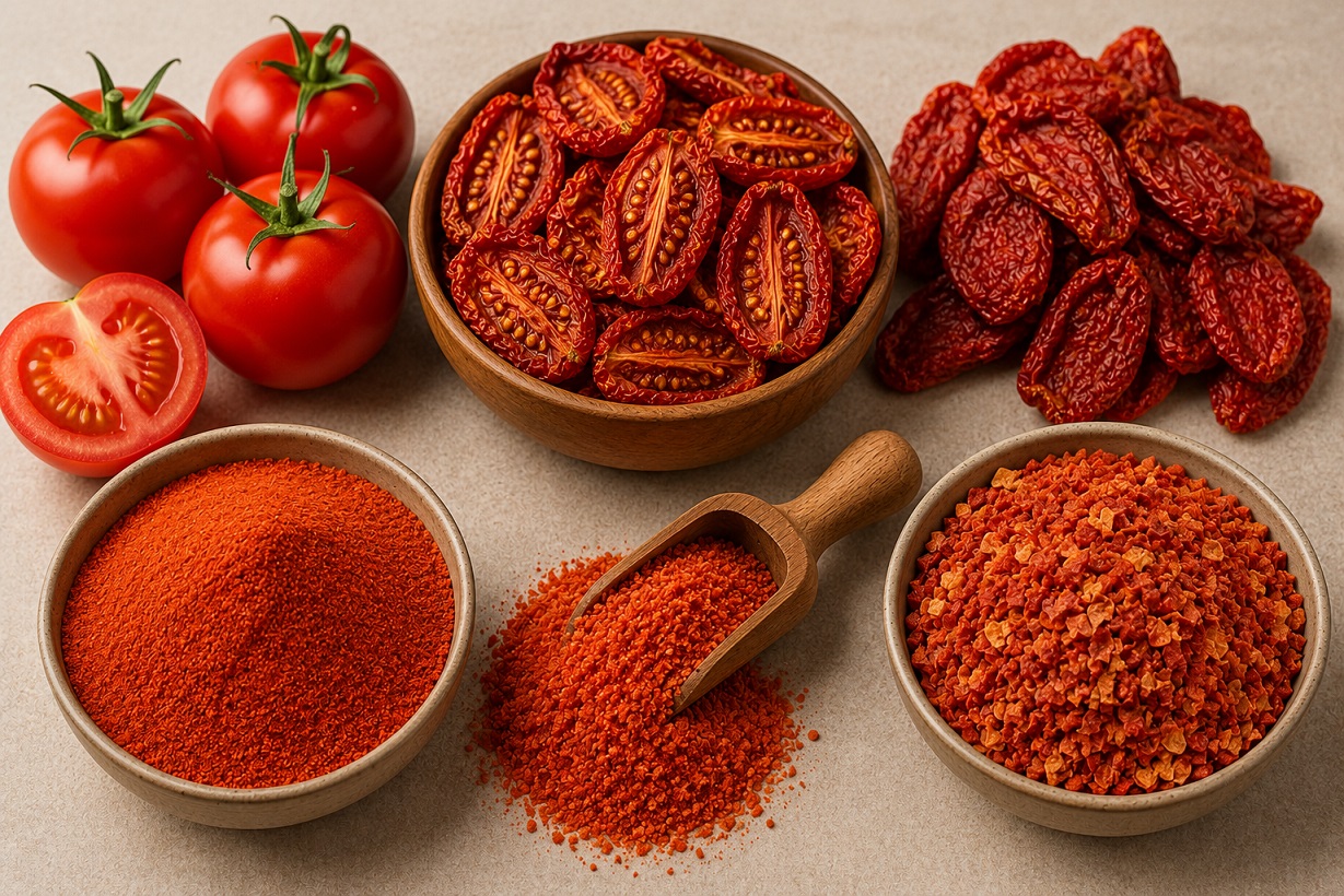 Dehydrated Vegetables & FRUITS tomatoproducst